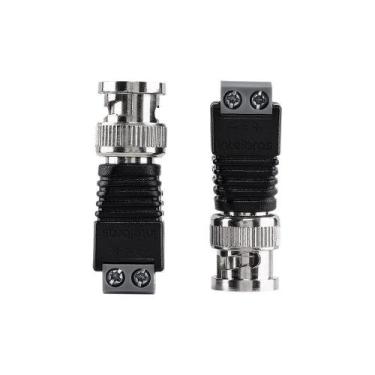 Imagem de Pacote 100 Conector BNC Borne Para cenários de CFTV Original - Intelbr