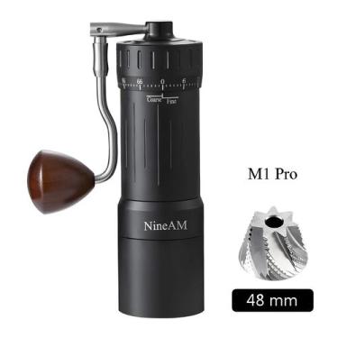 Imagem de Moedor De Café Manual NineAM M1 pro 2024, Cone De Aço Inoxidável De 48