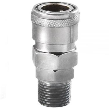 Imagem de Engate rapido macho rosca 1/4 para ar comprimido sm20 - AKME