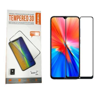 Imagem de Caixa C 25 Películas Temp Compatível Xiaomi Redmi Note 8 3D - Tesla St