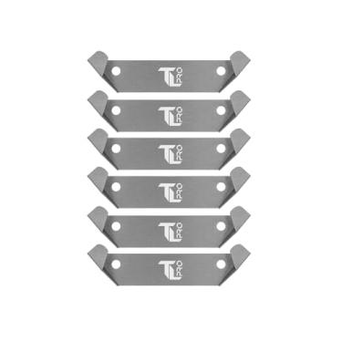 Imagem de Suporte para Raquete de Beach Tênis em Inox TLPRO - Design Elegante, Construção Durável (6)