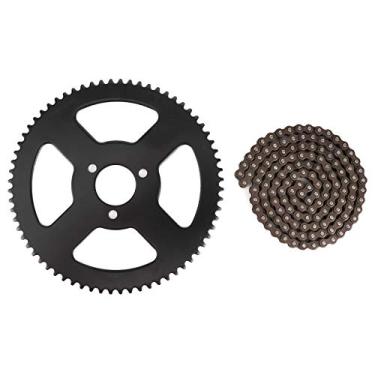 Imagem de Roda Dentada de Corrente de 2 Tempos, Eixo 25H, 144 Links para Mini Moto Elétrica de Bolso, Atv Quad
