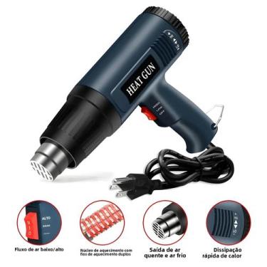 Imagem de Pistola De Calor Com Controle De Temperatura Variável Para Embalagem R