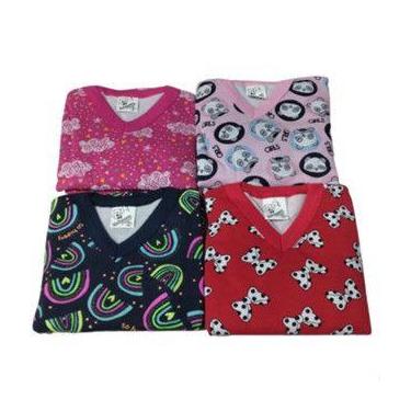 Imagem de Pijama Infantil de Inverno em Moletinho Flanelado  Quentinho e Confort