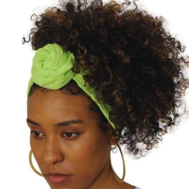 Imagem de Faixa De Cabelo Turbante Aramado Viscose Liso Tamanho Único Pratico de