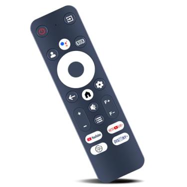 Imagem de ZWP Controle remoto de voz de substituição para projetor inteligente PUTRIMS K12, mini projetor Salange HY320