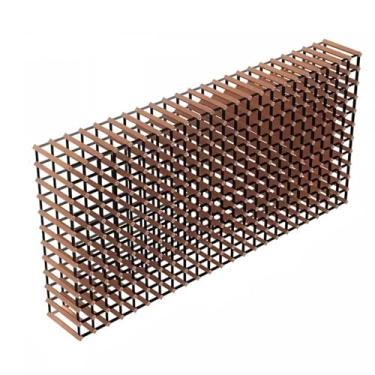 Imagem de hezhuhe2258 Suporte de vinho para armazenamento de vinho rack de armazenamento de vinho armário de vinho doméstico comercial loja de vinho adega adega rack de vinho de madeira maciça rack de vinho