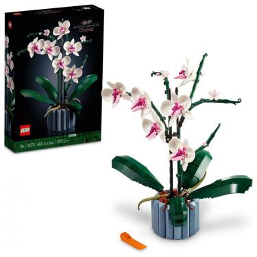 Imagem de LEGO Orchid 10311 Plant Decor Building Set for Adults Build an Orchid Display Piece for The Home or Office 608 Pieces
