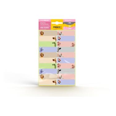 Imagem de Etiqueta Adesiva Termocol, Pimaco, para Uniforme, Baby Bicho, 20 unidades