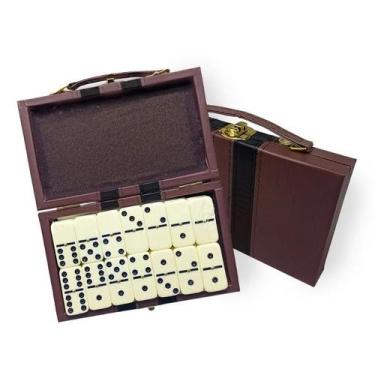 Imagem de Dominó profissional 9mm com maleta sq - SQ SÓ QUALIDADE