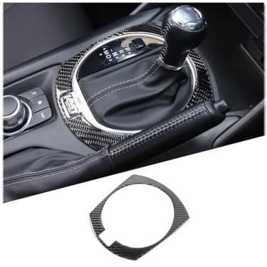 Imagem de Aotumcer Capa para painel de mudança de marcha de controle central Mazda MX-5, compatível com painel de câmbio de marchas Mazda MX-5 2016, guarnições do painel do console do botão de câmbio do carro