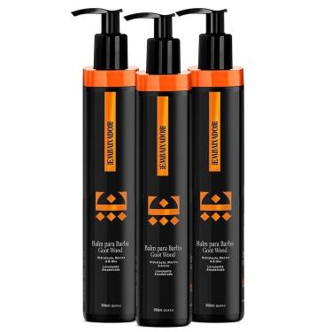 Imagem de Kit 03 Balm Para Barba Goot Wood Embaixador 300Ml