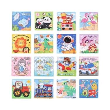 Imagem de Quebra-Cabeças Mini De Animais Em Cartoon Para Crianças 10-50 Peças Br