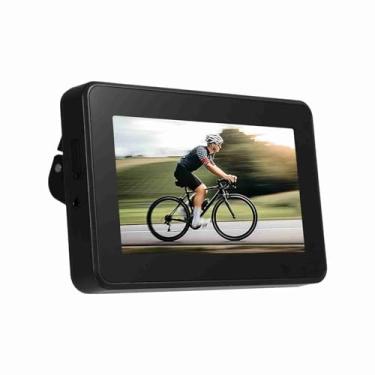 Imagem de Tela de Exposição da Câmera de Visão Traseira Hd 1080p da Bicicleta para Atividades Exteriores da Segurança