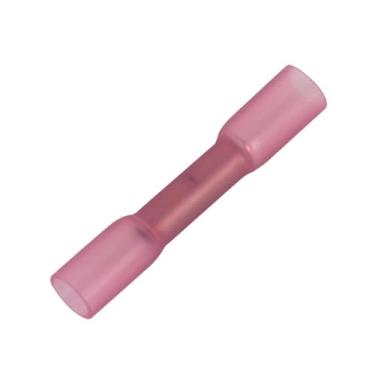 Imagem de 100/500/200 peças conectores de extremidade termorretrátil isolados cabo de emenda de fio elétrico conector de terminais de crimpagem (Rojo, 500 peças)