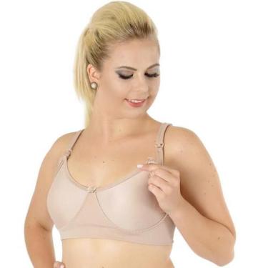 Imagem de Sutiã Amamentação - Com Fecho Na Mama Tam P Nude - Modeladores 'Corpo 