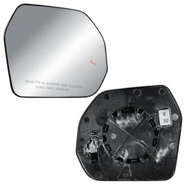 Imagem de Espelho retrovisor de porta do lado direito do passageiro de substituição aquecido e BLIS com placa traseira para Toyota Tundra 2022-2025