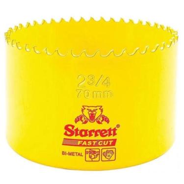 Imagem de Serra Copo Fast Cut 70mm (2.3/4") Bi-Metal FCH0234-G Starrett