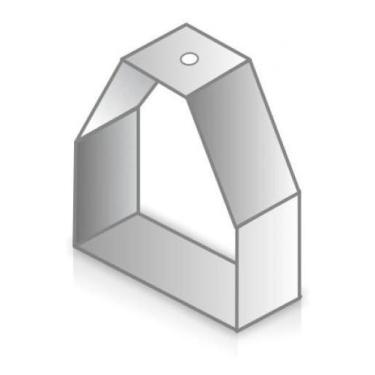 Imagem de Suporte Vertical Para Eletrocalha 150x50mm - Luxtil Elétrica