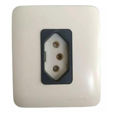 Imagem de Moludo Tomada 20A 2P+T Com Placa 4261 Alumbra