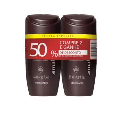 Imagem de Kit Desodorante Antitranspirante Roll-on Malbec 55ml (2 itens)