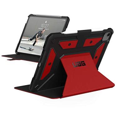 Imagem de URBAN ARMOR GEAR Capa UAG para iPad Air 11 polegadas (4ª Geração, 2020) Metropolis Folio Slim Resistente Ângulos Multivisão, Suporte Militar, Capa Protetora Robusta, Magma
