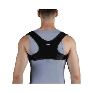 Imagem de Corretor De Postura Ajustável Para Homens E Mulheres, Suporte Confortá
