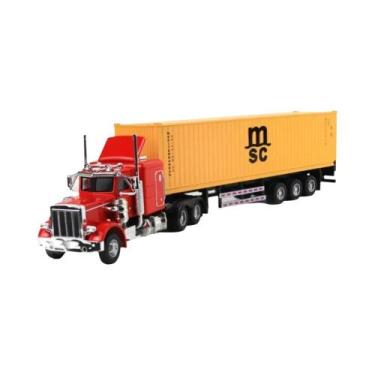 Imagem de Caminhão De Brinquedo De Liga Metálica Para Meninos Com Som E Luz, Mod