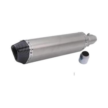 Imagem de Escapamento Universal De 38-51mm Para Motocicletas, ATV E Motos De Rua