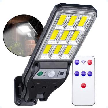 Imagem de Arandela Externa Solar De Parede Poste Com Sensor E Controle - Hxt
