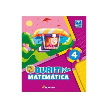 Imagem de Livro - Buriti Plus - Matemática - 4º ano - moderna