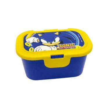 Imagem de Pote Plástico Box Kids Porta Lanches Mantimentos Infantil Viagem - - P