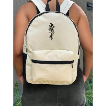 Imagem de Mochila Small CHAVE LUA 2 Bolsa Escolar Trabalho Viagem Mala Faculdade