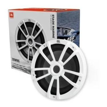 Imagem de Subwoofer Maritimo 10  JBL Stage Marine 200 Watts Rms - Branco