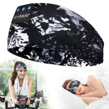 Imagem de Fones de ouvido para dormir LC-Dolida Bluetooth 5.2 Máscara de dormir