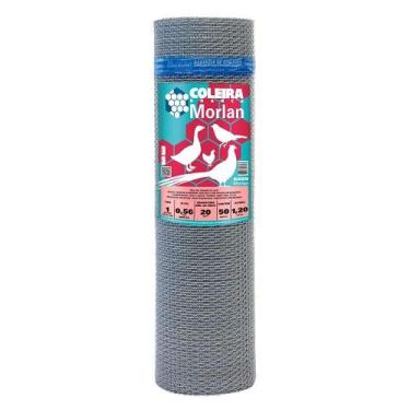 Imagem de Tela Coleira Branca para Pinteiro 1 x 24 x 1,20m 50m - Morlan