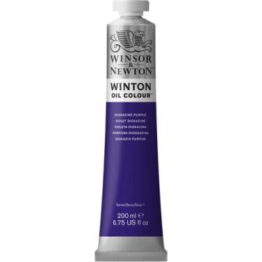 Imagem de Tinta A Óleo Para Tela Winton 200ml 229 S1 Dioxazine Purple - Winsor &