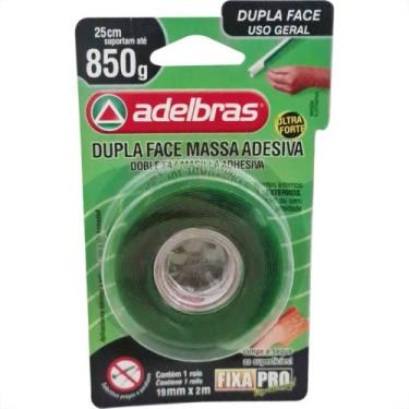 Imagem de Fita Dupla Face Transp Adelb 19X2Mt - ADELBRAS