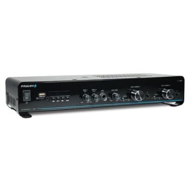 Imagem de Amplificador Som Ambiente 160W Bluetooth USB 2 Canais Independentes Cl