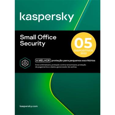 Imagem de Kaspersky Small Office Security 5 + 5 + 1 Servidor 1 ano Versão 2022
