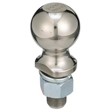 Imagem de Seachoice Bola de engate de reboque SEA Class IV 53241 – esfera de 6,5 cm – haste de 2,5 cm – aço inoxidável