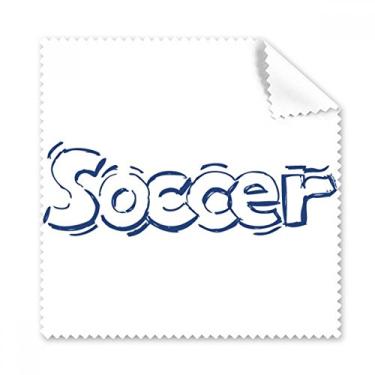 Imagem de Pano de limpeza de futebol azul com estampa frontal de futebol americano, 5 peças