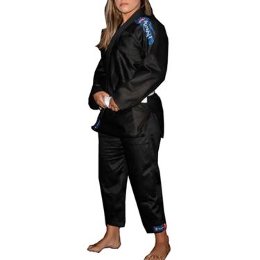 Imagem de Kimono Torah Jiu Jitsu Trançado Flex Preto