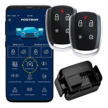 Imagem de Alarme Automotivo Pósitron Px360bt Starter Partida Remota BT