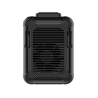 Imagem de Wemay Ventilador externo para pendurar na cintura Ventilador portátil 112 * 79 * 53 mm 6000mah Ventilador para colar operado por bateria Ventilador para clipe de cintura