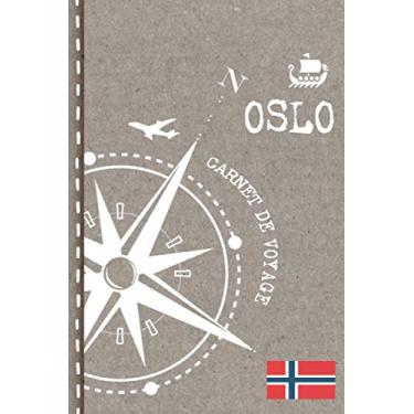 Imagem de Oslo Carnet de Voyage: Cahier de Voyageurs Dot Grid Pointillé A5 - Dotted Journal de bord pour Ecrir. Livre pour l'écriture, dessiner. Souvenirs d'activités vacances - Notebook á points