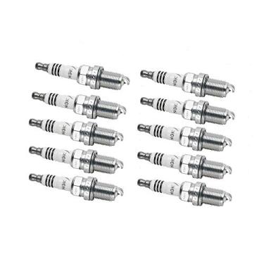 Imagem de NGK Iridium Spark Plug TR55IX (pacote com 10) para Ford F-450 Super Duty XL 1999-2004 6.8L/415