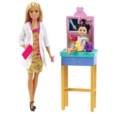 Imagem de Barbie Conjunto Profissões Pediatra Dhb63/Gtn51 - Mattel
