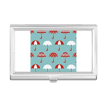 Imagem de Capa porta-cartões guarda-chuva para chuva, chuva, sol, nuvem, porta-cartões