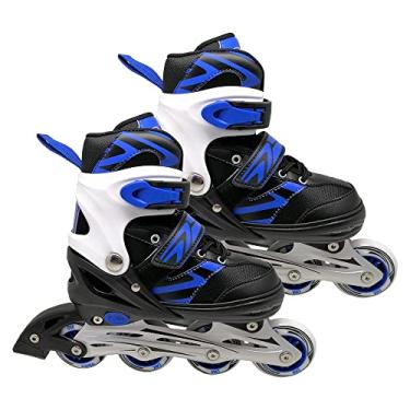 Imagem de PATINS INLINE AJUSTÁVEL COM 4 RODAS NUMERAÇÃO DO 33 AO 37